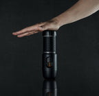 Manuelle Kapselkaffeemaschine Handpresskanne für Milchschaum