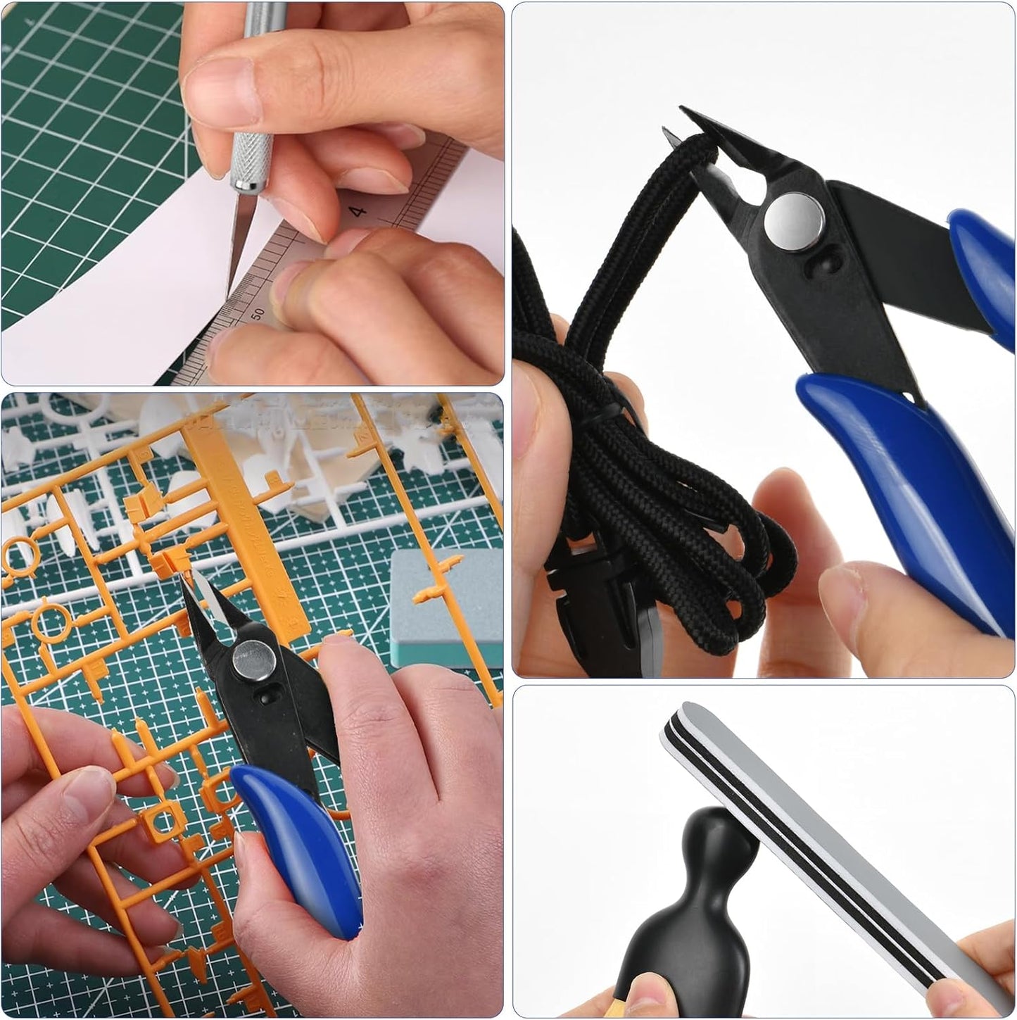 Modell-Grundlagenwerkzeug-Set, 14-teilig, Gundam, Modellbauwerkzeug-Set, Modell-Grundlagenwerkzeuge, Bastelwerkzeug-Set