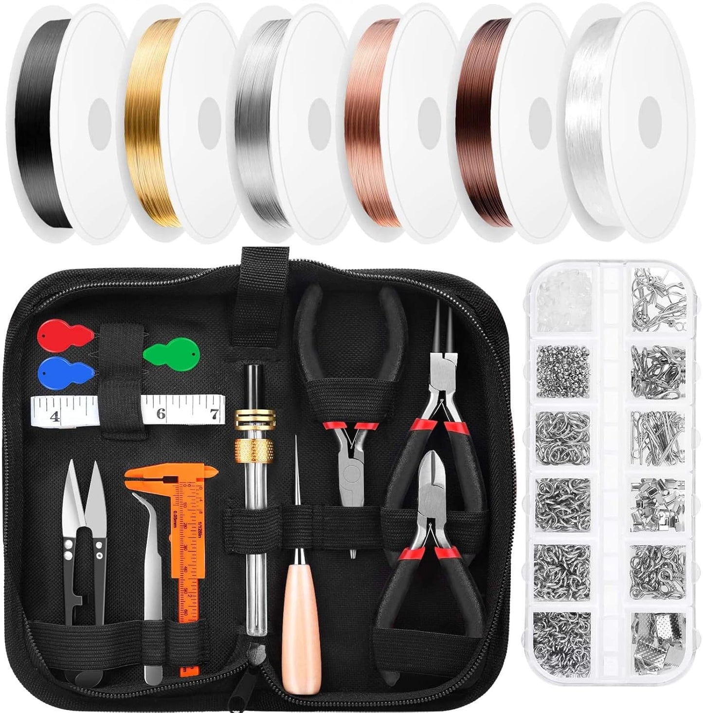 Schmuckzange Schmuckwerkzeuge zum Herstellen von Armbändern Ohrringen für DIY-Schmuckherstellung